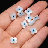 Shell Pendants Mother of Pearl Evil Eye Flower DIY Jewelry Making