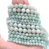 Faceted Burmese Jades Stone Beads 6 8 10mm Natural Spacer Bead Jewelry Making