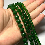 Green Jaspers Round Stone Beads 6/8/10/12 MM