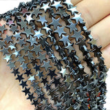 Hematite Star Shape Spacer Beads 6/8/10MM