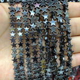 Hematite Star Shape Spacer Beads 6/8/10MM
