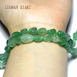 Green Strawberry Quartz Stone Beads 5-8 mm 15'' 50PCS