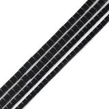 Hematite Square Beads Natural Stone Two Holes Beads 5/5.5mm DIY Jewelry