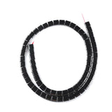 Hematite Square Beads Natural Stone Two Holes Beads 5/5.5mm DIY Jewelry