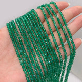 Green Agates Stone Beads for Jewelry Making DIY 3mm