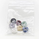 7Pcs Natural Stone Abacus Beads Large Hole Beads Loose Bead for Jewelry