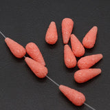 10pc Water Drop Coral Beads for DIY Jewelry Making