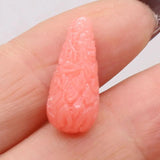 10pc Water Drop Coral Beads for DIY Jewelry Making