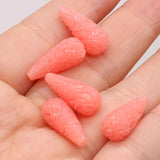 10pc Water Drop Coral Beads for DIY Jewelry Making