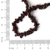 Dark Red Garnet Irregular Stone Beads 88cm/bag