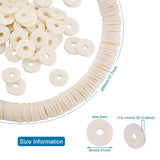 Polymer Clay Heishi Chip Disc Flat Round Loose Beads for DIY Jewelry Makin