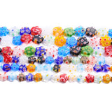 10/12mm Large Glass Lampwork Beads Plum Blossom Crafts Jewelry Making Diy