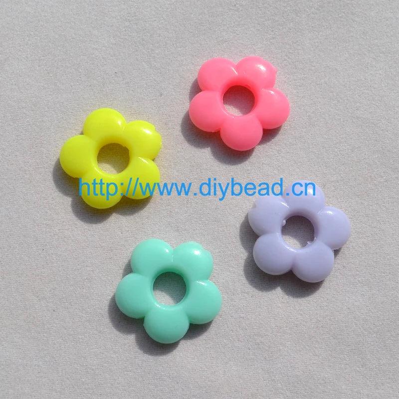100pcs Children Necklace Department, Spring Acrylic Sugar Beads