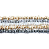 5-10mm Hematite Gravel Stone Matte Beads for Jewelry Making