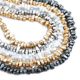 5-10mm Hematite Gravel Stone Matte Beads for Jewelry Making