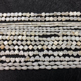 Freshwater Shells Beads Necklace Jewelry Making 6mm