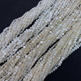 Freshwater Shells Beads Necklace Jewelry Making 6mm