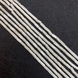 Freshwater Shells Beads Necklace Jewelry Making 6mm