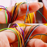0.8mm Nylon Line Braided Beads Cord for Jewelry Making