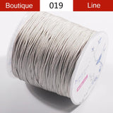 0.8mm Nylon Line Braided Beads Cord for Jewelry Making