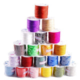 0.8mm Nylon Line Braided Beads Cord for Jewelry Making