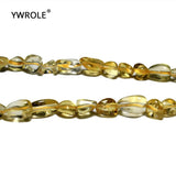 Natural Citrine Crystal Stone Beads for Jewelry Making 5-8 mm 15''