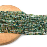 Natural Spinel Faceted Indian Agate Loose Beads for Jewelry Making