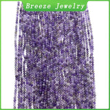 Natural Stone Amethyst Spinel Beads for Diy Necklace Bracelet