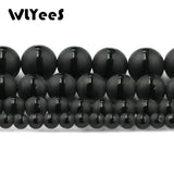 Natural Stone Matte Stripe Carnelian Beads 4/6/8/10 MM Round Loose Bead