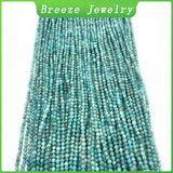 Natural Gem Mineral Beads Inlaid MM Section Necklace Bracelet Spacer Beads