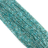 Natural Gem Mineral Beads Inlaid MM Section Necklace Bracelet Spacer Beads