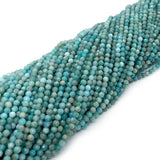 Natural Gem Mineral Beads Inlaid MM Section Necklace Bracelet Spacer Beads