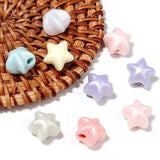 100PCS Mixed Star Loose Spacer Beads 11mm DIY Jewelry Making Charms