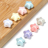 100PCS Mixed Star Loose Spacer Beads 11mm DIY Jewelry Making Charms