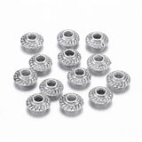 100pcs Metal Beads Spacer for DIY Jewelry Making 5x3mm