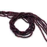 Natural Garnet Spinel Faceted Beads Jewelry DIY Bracelet Accessory