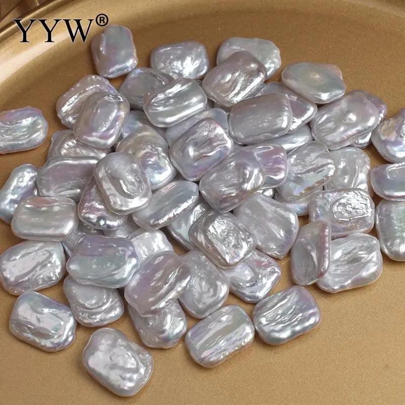 Freshwater Pearl Loose Beads 14.5-16*18-20mm For Jewelry Making