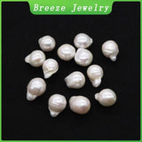 Freshwater Baroque Pearl Bead 12x15-14x18, Natural Straight Hole