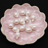 Freshwater Baroque Pearl Bead 12x15-14x18, Natural Straight Hole