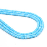 Agates Stone Bead Slice Round Natural Stone Loose Spacer Beaded 2x4mm