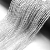 Tiny Faceted Quartz Beads 2-3mm Loose Beads for Jewelry Making DIY