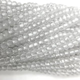 Tiny Faceted Quartz Beads 2-3mm Loose Beads for Jewelry Making DIY