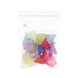 20pcs Mixed Flower Acrylic Spacer Beads Frosted for Jewelry Making 19x18x17mm