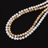 Mother of Pearl Shell Bead Round Spacer Beads for DIY Jewelry Making