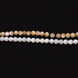 Mother of Pearl Shell Bead Round Spacer Beads for DIY Jewelry Making