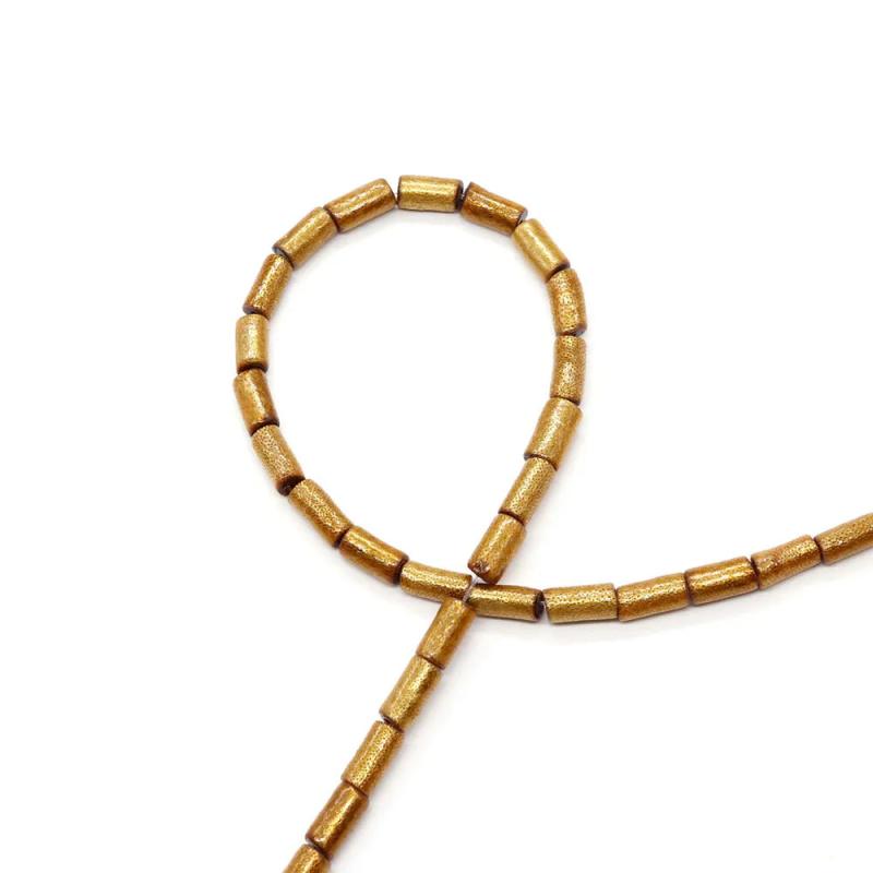 Natural Golden Coral Beads for Jewelry Making DIY Charms Necklaces Bracelet