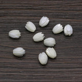 5pc Natural Shell Beads Flower Shape for Jewelry Making