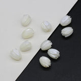 5pc Natural Shell Beads Flower Shape for Jewelry Making