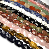 Stone Square Faceted Crystal Beads for Jewelry Making