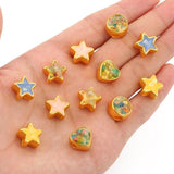 5pcs Metal Spacer Beads for Jewelry Making DIY Charms Bracelet Necklace